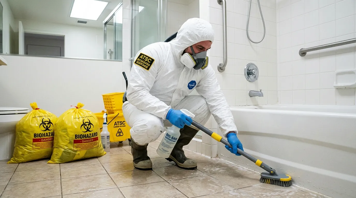 Decontamination equipment deployed for Blood Cleanup in Schaumburg